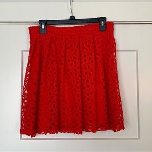 Gianni Bini Eyelet Skirt || Style: GB6261RL || Size: Large